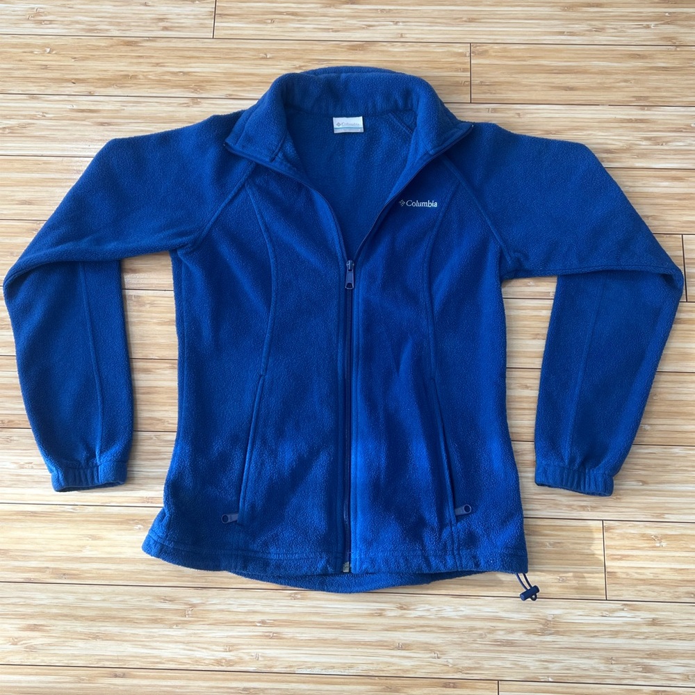 Columbia Royal Blue Full-Zip Fleece